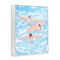Stupell Industries Surfing Girls Trio Framed Giclee, design by Ziwei Li